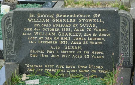 The family headstone