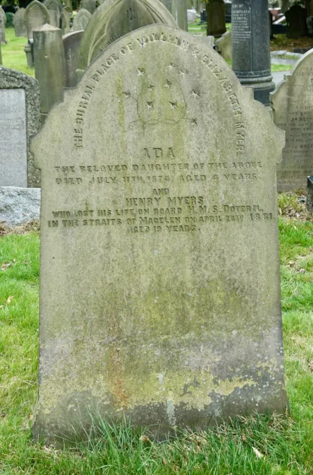 The gravestone
