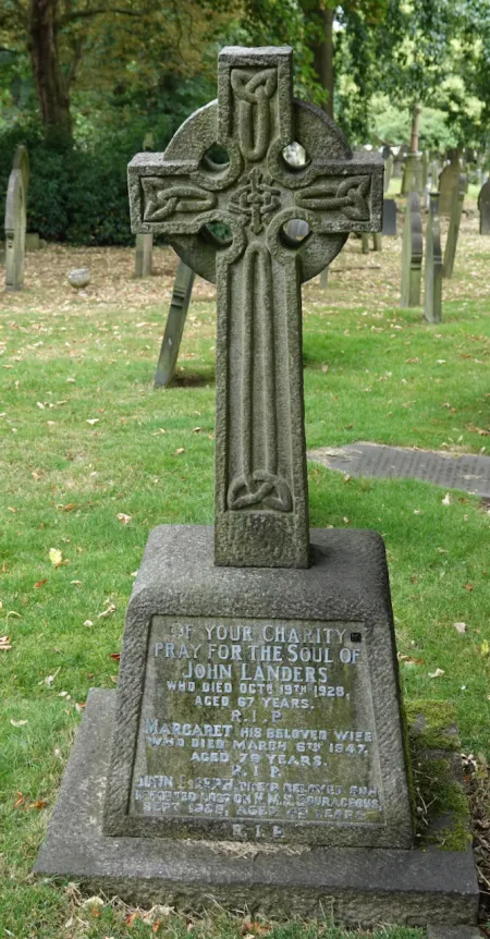 The gravestone