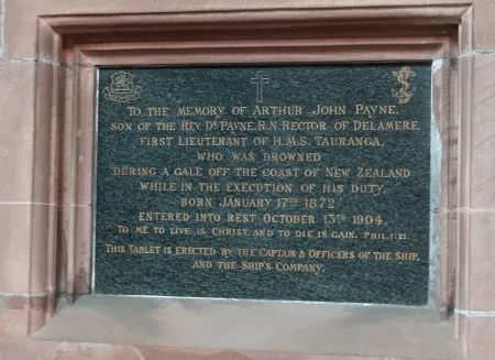 The memorial tablet
