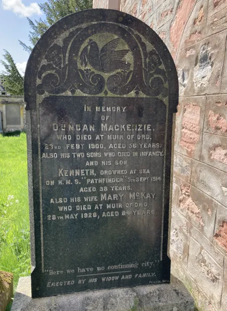 MacKenzie family gravestone