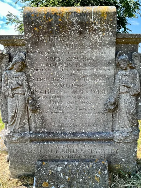 McIntosh family gravestone