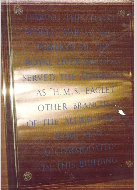 Brass wall plaque