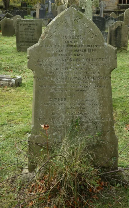 The headstone
