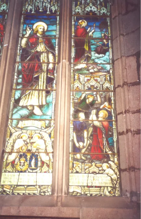 Stained glass window