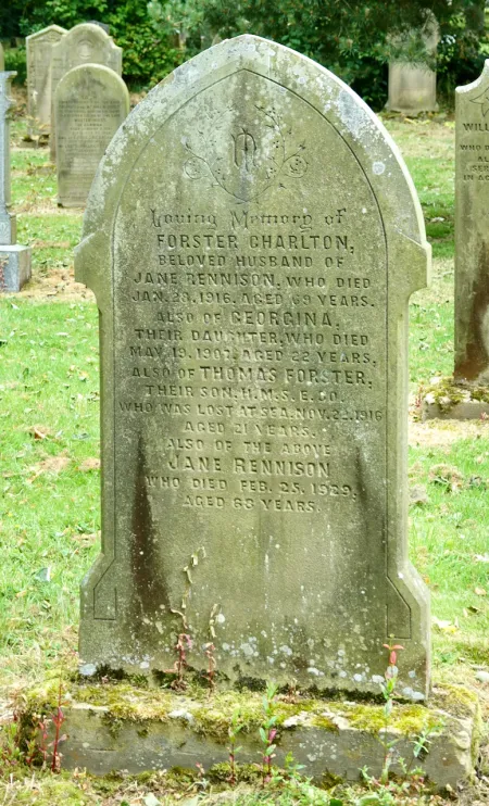 The gravestone