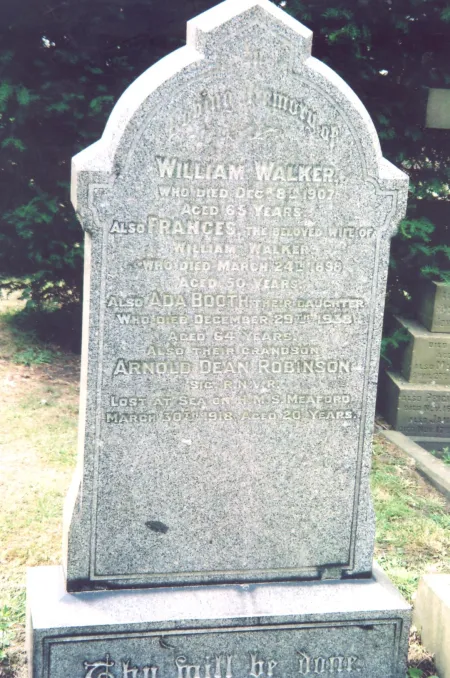 Addition to gravestone