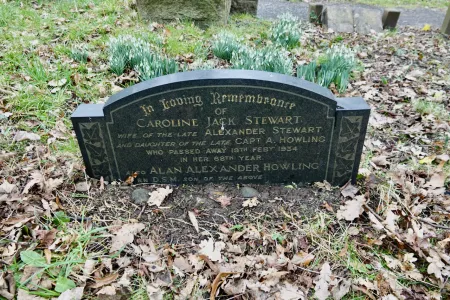 The headstone