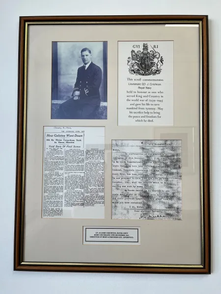 framed memorial