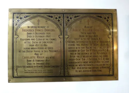 2nd Lieutenant RW Danvers