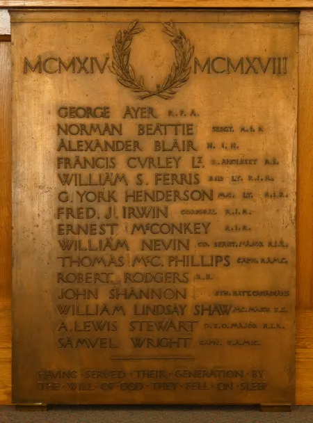 The plaque