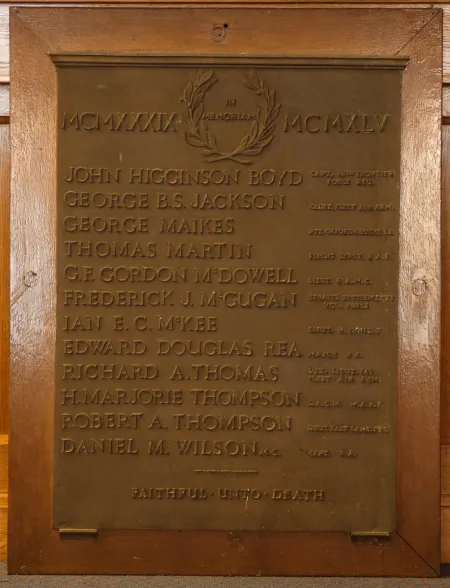 The plaque
