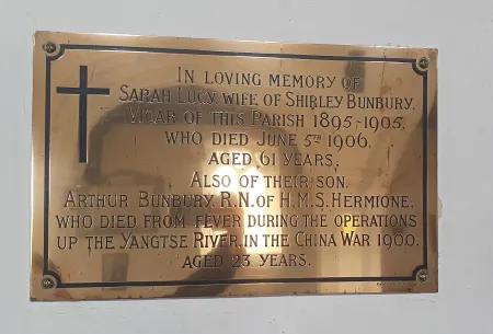 Arthur Bunbury memorial