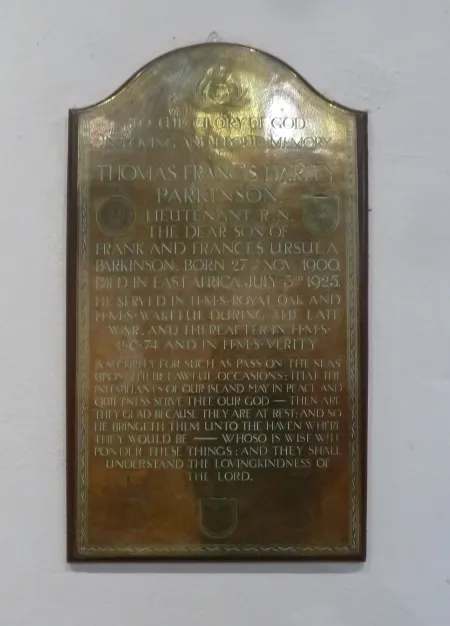 Lieutenant TFH Parkinson