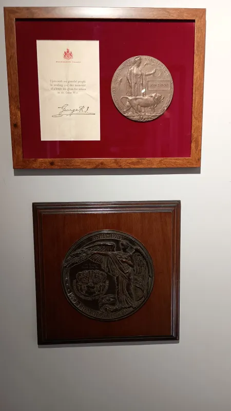 Llandudno Library In Memoriam - John Basford Plaques