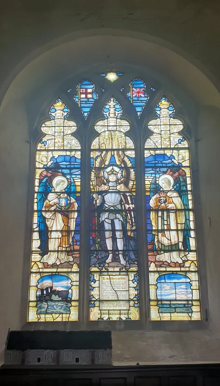 Ralph Michael Mack Lt Commander R.N. - window