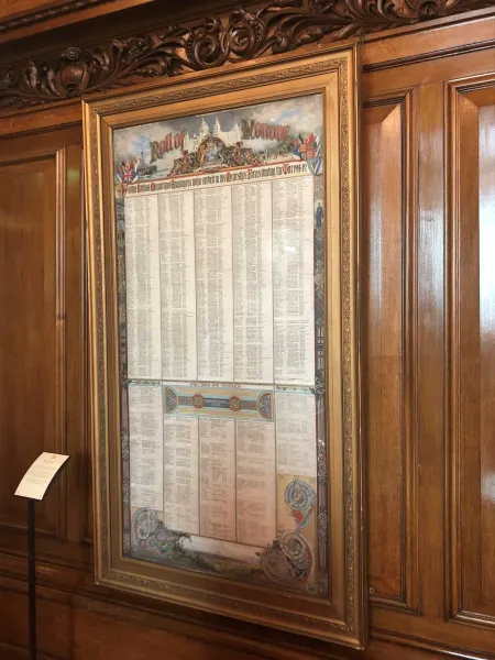 Roll of Honour