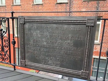 Bronze plaque