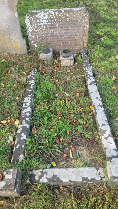 B Smith addition to gravestone