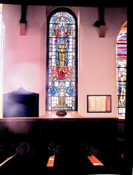 Stained glass window
