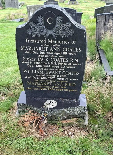 Jack Coates lost on Prince of Wales