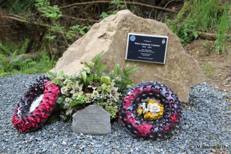 Memorial to Wren Gertrude Canning, Inveraray