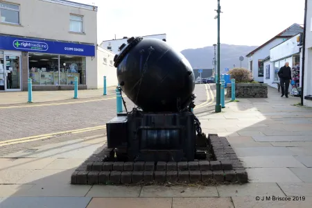 Memorial to the officers and men of the 1st Minelaying Squadron
