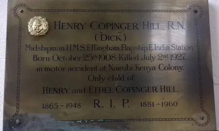 Midshipman Copinger Hill