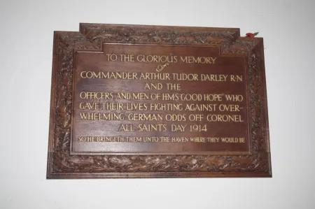 Commander A T Darley and Crew of HMS Good Hope
