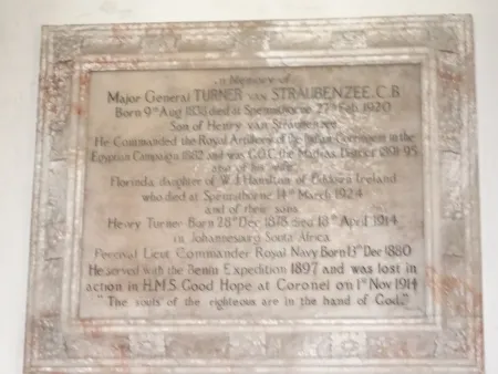 Lieutenant Commander P van Straubenzee