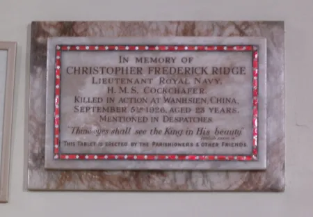 2nd Lieutenant C F Ridge