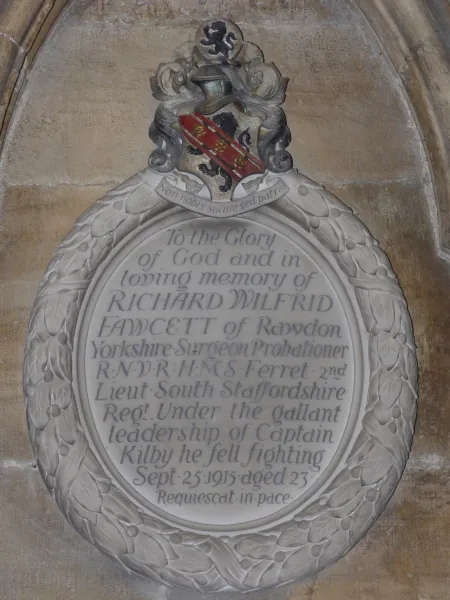 2nd Lt RW Fawcett