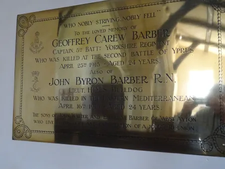 G C and JB Barber
