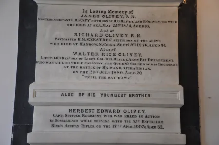 Lieutenant W R Olivey And Captain H E Olivey
