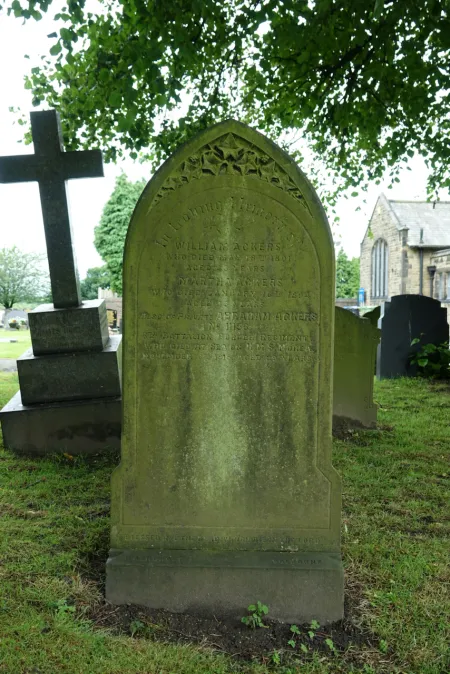 The gravestone