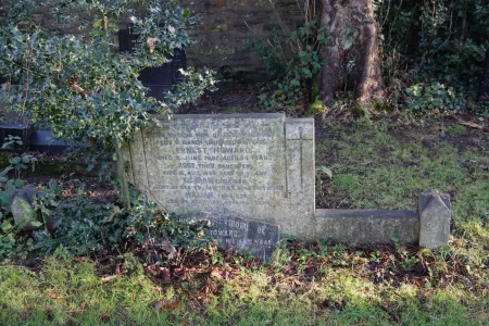 The gravestone
