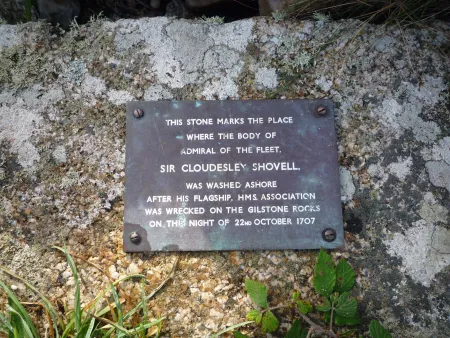 Cloudesley Shovel plaque