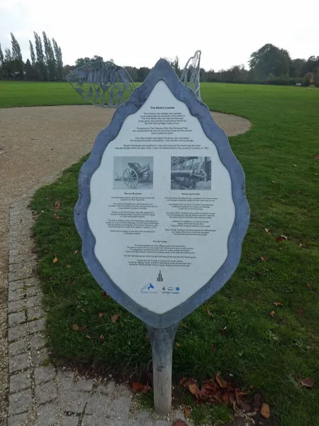 Coventry WMP - The Beech Trees - Great War 100 Scupture (1)