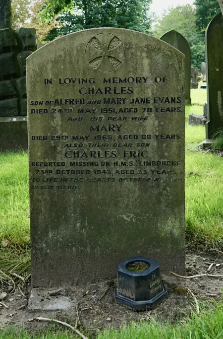 The gravestone