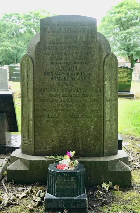 The gravestone