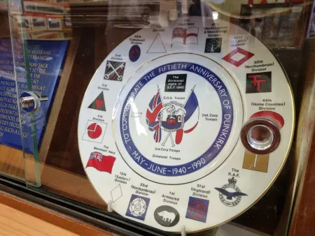 Close up of the plate