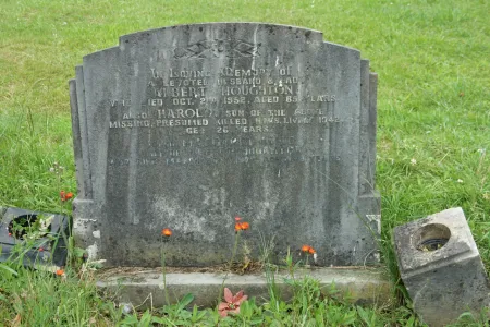 The gravestone