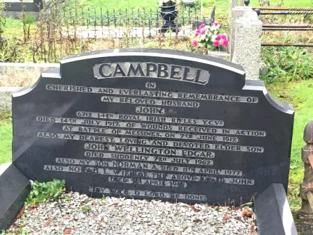 Campbell gravestone, Dundonald Cemetery