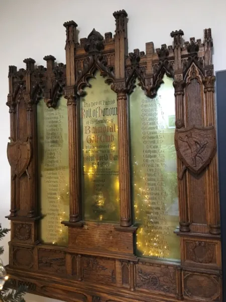 Balmoral Golf Club memorial