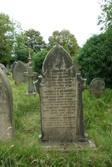 The gravestone