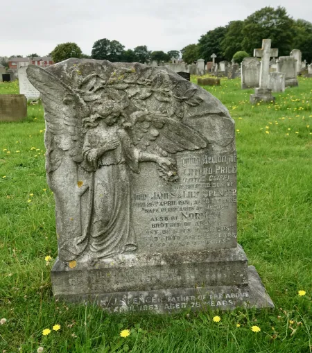 The gravestone