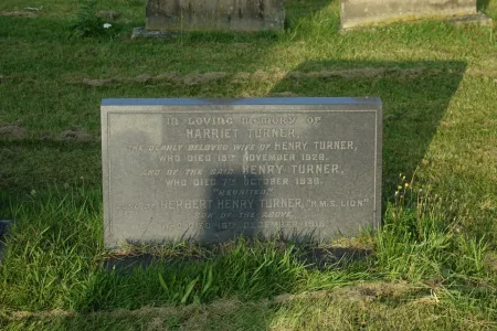 The gravestone