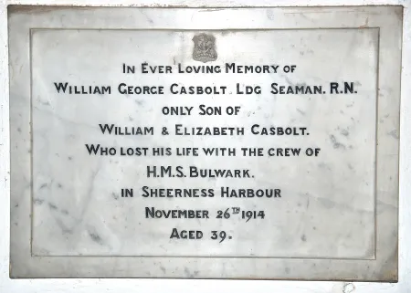 Leading Seaman W G Casbolt