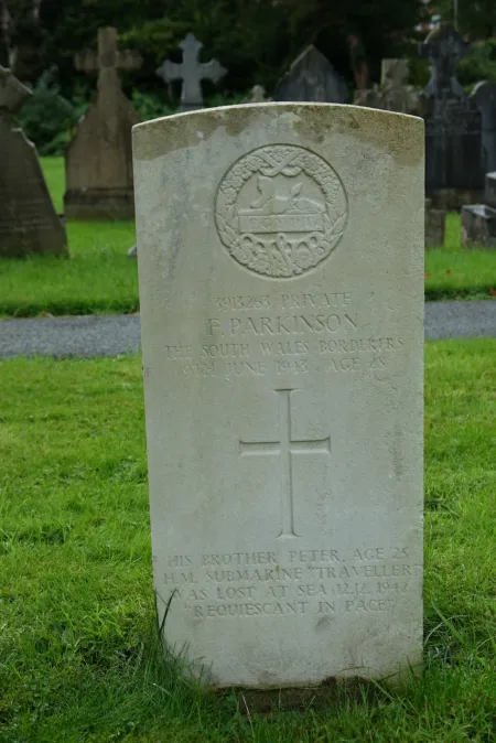 The gravestone