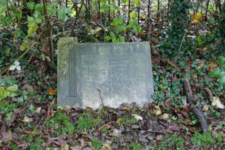 The gravestone